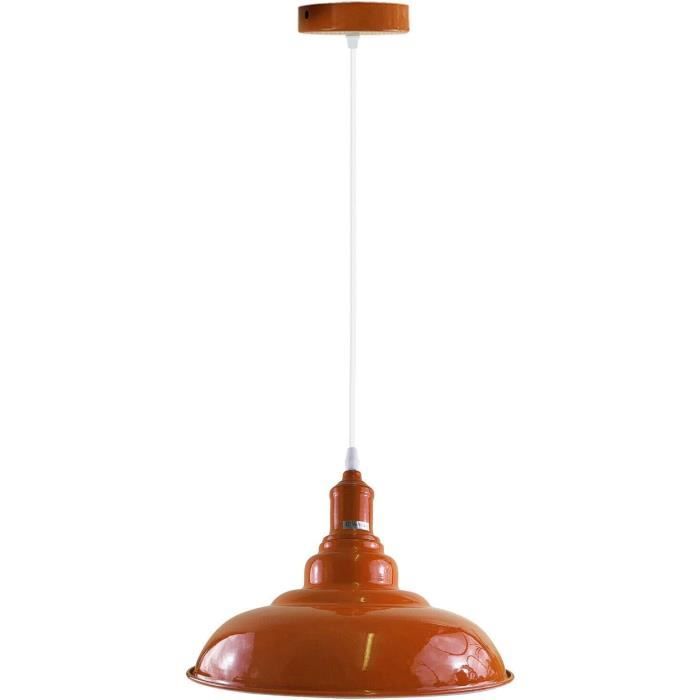 Lampadaire Design Orange Avec étagère - Hauteur 170 Cm, Douille E27, Tête Réglable - Style Industriel Pour Salon Ou Chambre