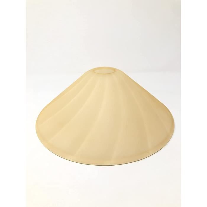 Abat-Jour En Verre De Rechange Blanc G9 Dimensions Du Trou