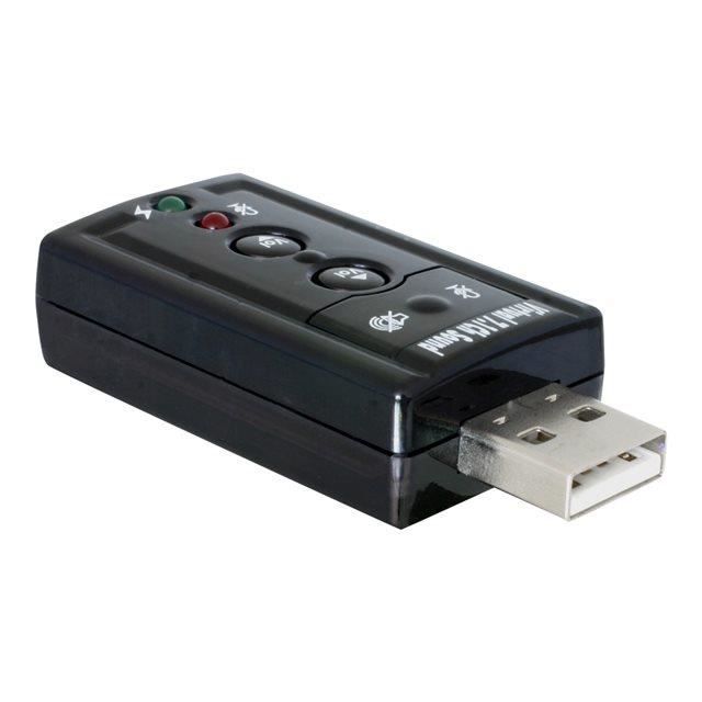 Delock Carte son stéreo USB - vue 3