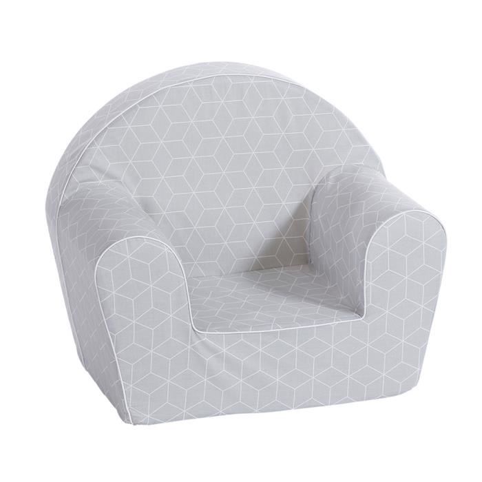 Canapé modulable 2 places gris clair, assise profonde 190 cm ICA