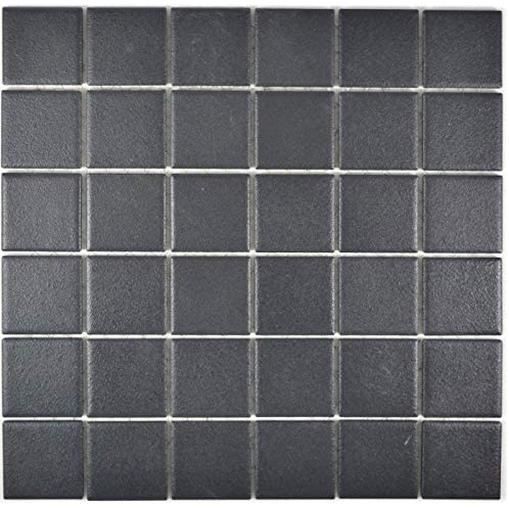 Carrelage Mosaïque - MOSAÏQUE - MOS14-0311-R10 - Céramique Noir ...