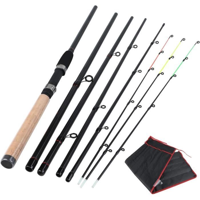 Lot 4 Supports Canne à Pêche LANGING - Têtes U 40mm Nylon Acier Inoxydable Pour Pêche Carpe