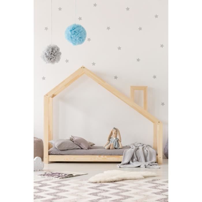 lit cabane 140x190 cdiscount