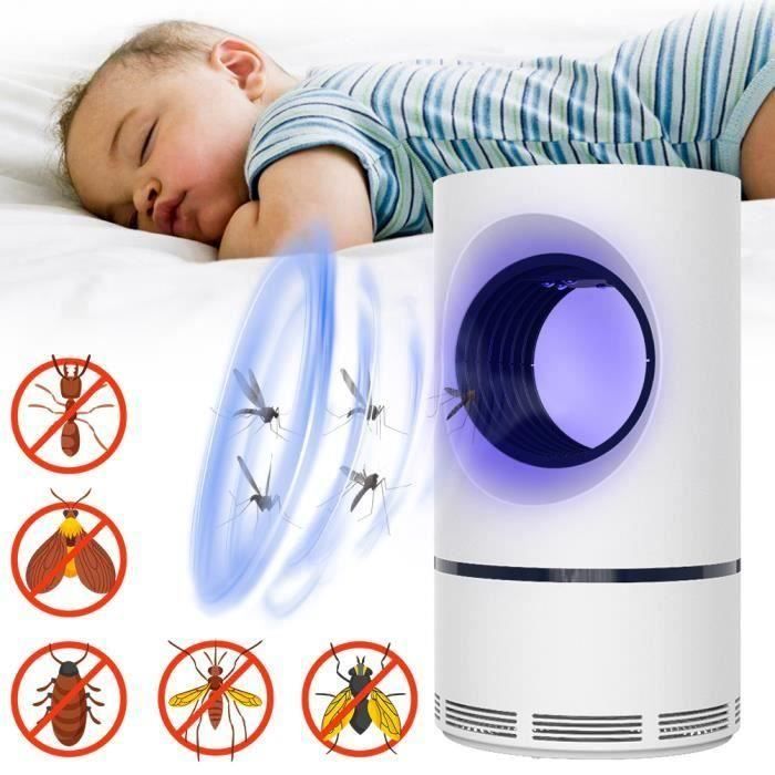 Lampe Anti Moustiques Portable Usb Pour Chambre A Coucher Cuisine Bureau Interieur Et Exterieur Sans Danger Pour Mees Enfants Cdiscount Maison
