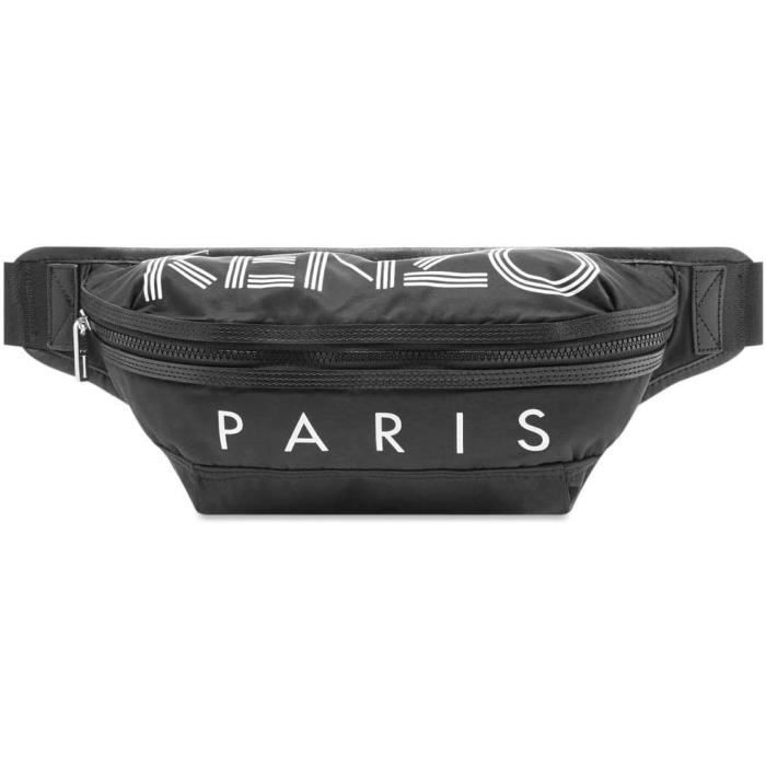 Sacs banane Kenzo sac banane homme black 36914 - Cdiscount Bagagerie - Maroquinerie