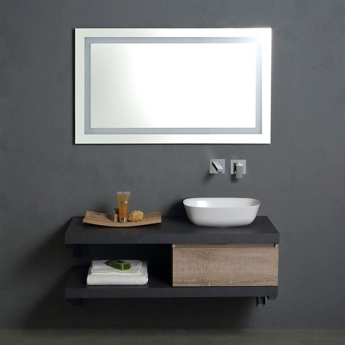 Meuble de salle de bains suspendu 120 cm modèle modulable avec lavabo dameublement Valentina Meuble de salle de bains suspendu 120 cm modèle modulable avec lavabo dameublement Valentina