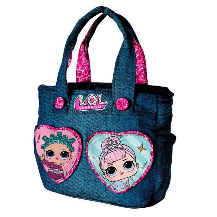 LOL Surprise Sac /à bandouli/ère 15 x 12 cm 15 x 12 cm Rose