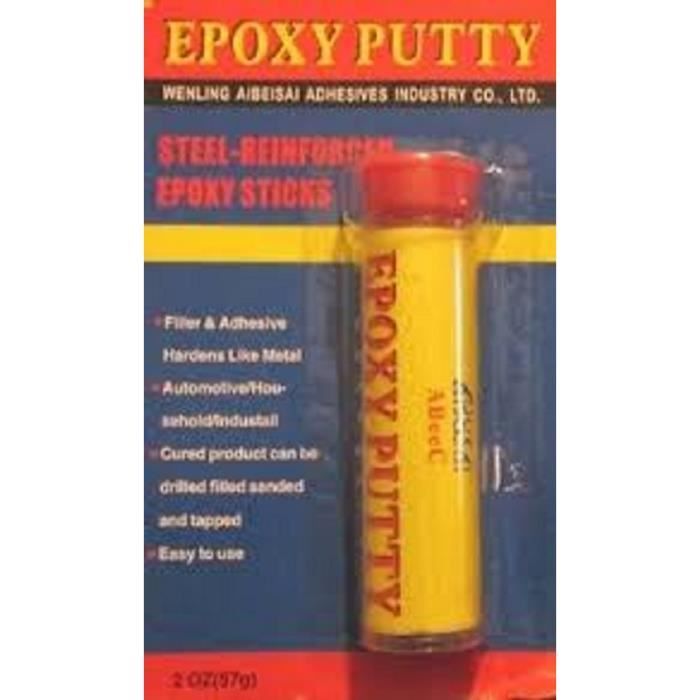 POX INSTANTANE Batonnet epoxy acier pour soudure à froid très