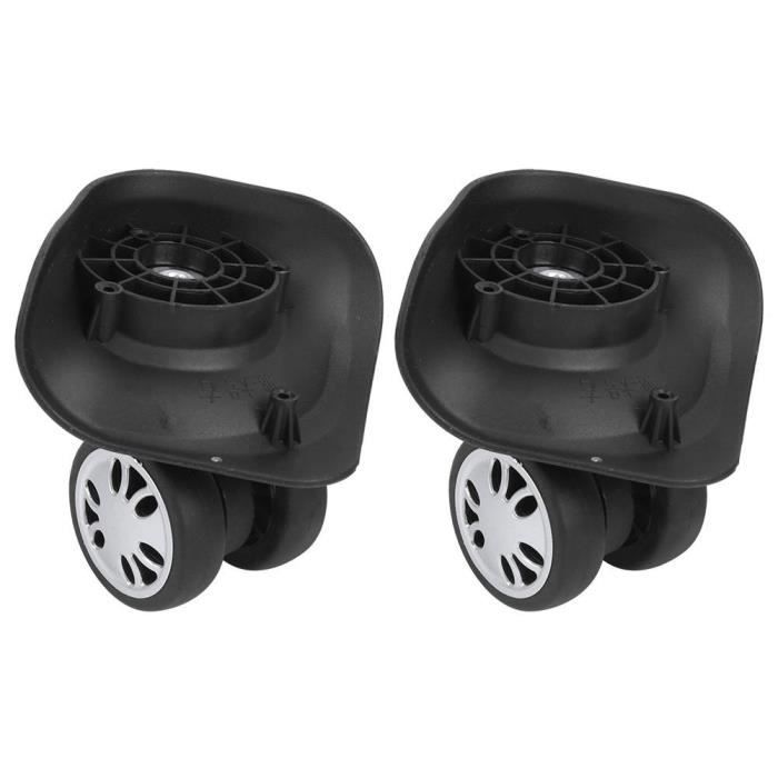 2 Clous à Bagages En Plastique Noir - 2,59 Pouces (6,6 Cm) - Pour Valises