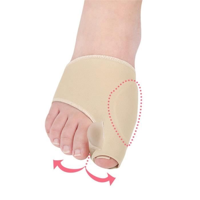 Orthèse Correctrice Hallux Valgus - Séparateur D'orteil Pour Redresser Le Pouce - Paire Neuve
