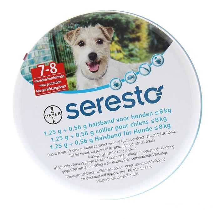 Comparer les prix de Seresto Collier Petit Chien 38 cm:  Animalerie