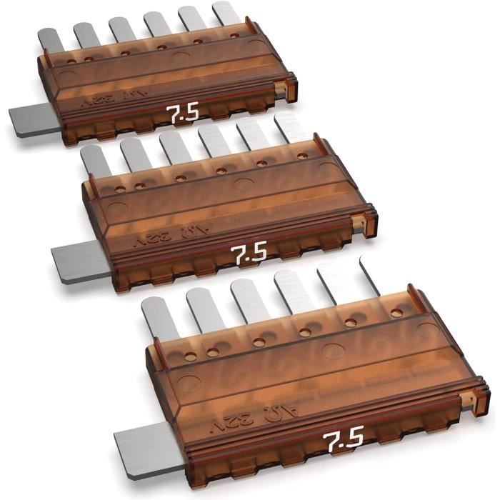 Fusibile A Spia Piatta Auprotec Multi 6 Pin – 7,5A Marrone – Per Auto MultiOTO
