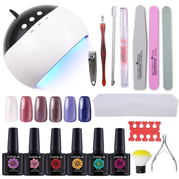 lampe a led vernis semi permanent