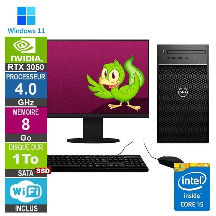 PC Gamer LPG 3630 i5 8400 4.00GHz 8Go SSDRTX 305022 Très bon état - vue 3
