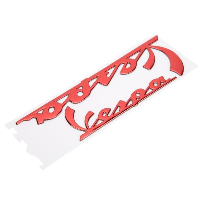 Autocollants Emblème Moto 3D Rouge Pour Yamaha Xmax 125 250 400 - Décorations Extérieures Personnalisables, Plastique Souple