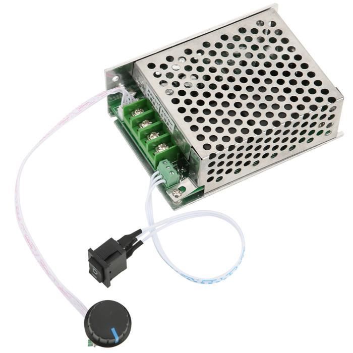 Variateur De Vitesse Moteur DC 10-50V 100A 3000W - PWM - Pour Moteurs à Balais, Ventilateurs, Chauffage