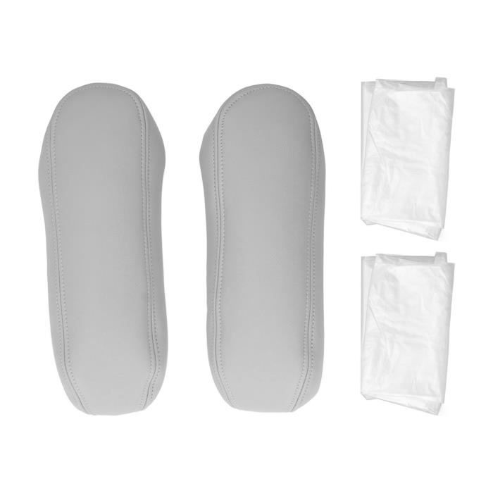 AUCELI Lot De 2 Housses D'accoudoir De Siège Avant De Voiture En Tissu - Accessoires Universels