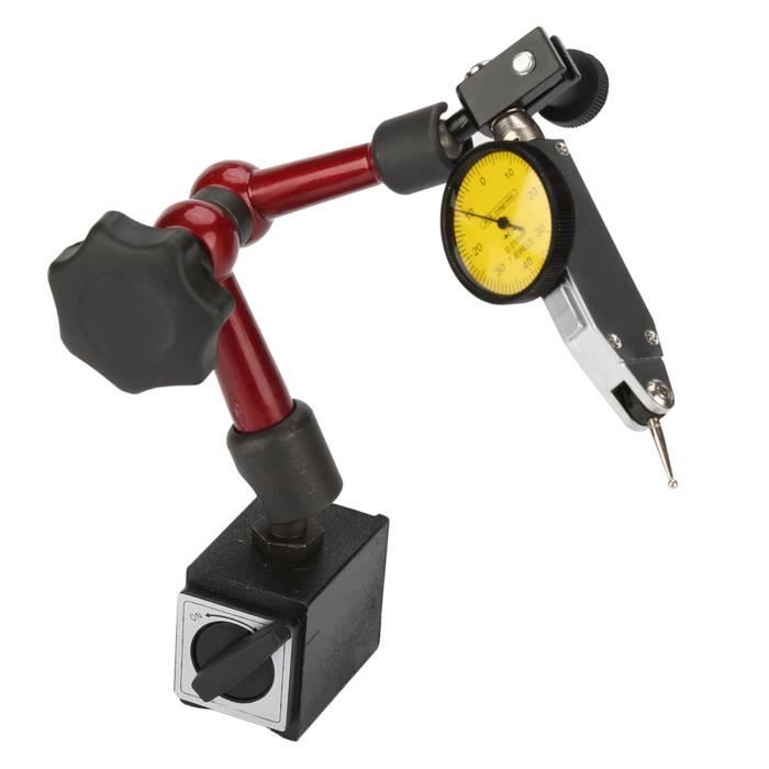 Support Magnétique Réglable Avec Bras Flexible – Mini Base Pour Indicateur à Cadran Numérique, Force 50 Kg