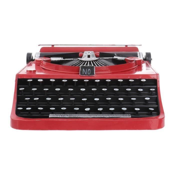 1pc vintage machine à écrire rétro manuel de à une à Photo accessoire imprimante 3d impression - scanner