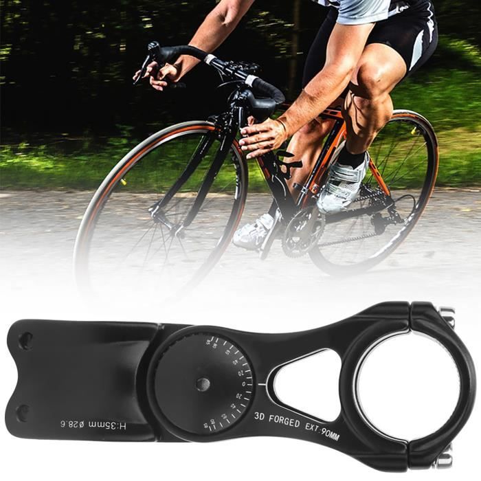 Potence VTT Alliage Aluminium - Diamètre 31.8mm, Longueur 45mm, Pour Fourche 28.6mm