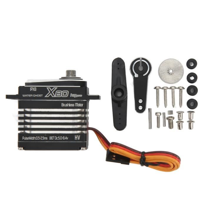 Servo numérique haute tension étanche 2065 7KG INJORA avec palonnier pour 1/18 TRX4M - INJS2065 Servo numérique haute tension étanche 2065 7KG INJORA avec palonnier pour 1/18 TRX4M - INJS2065