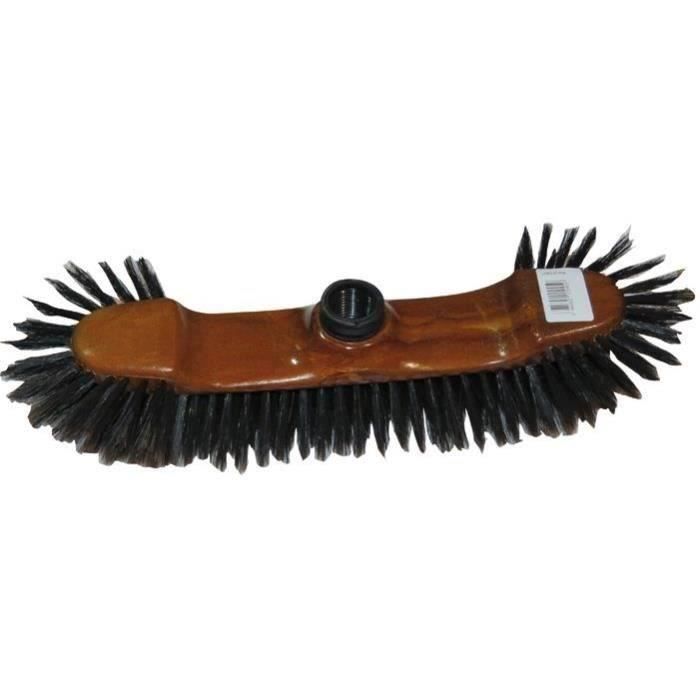 Balai 1/2 tête - fibre de soie 45 mm - noir