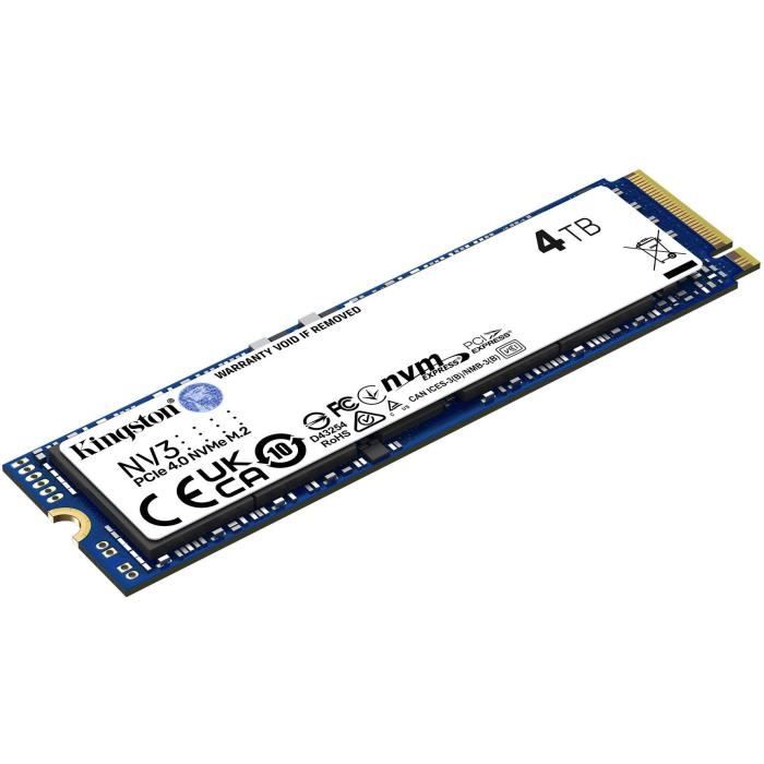 Kingston 4To NV3 M.2 NVMe – SNV3S/4000G