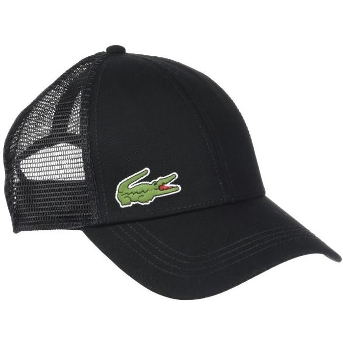 casquette lacoste noire