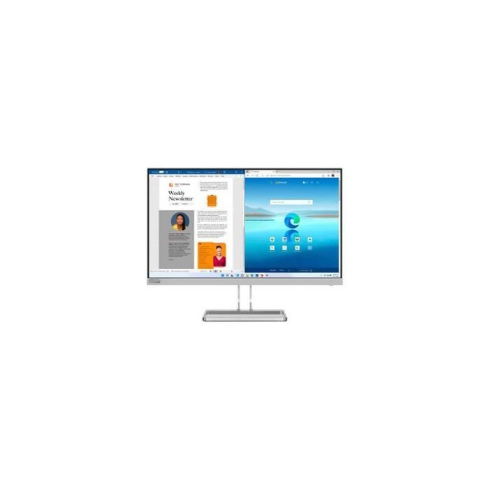 Ecran PC Lenovo L27i 30 27 Full HD Noir - Cdiscount Informatique