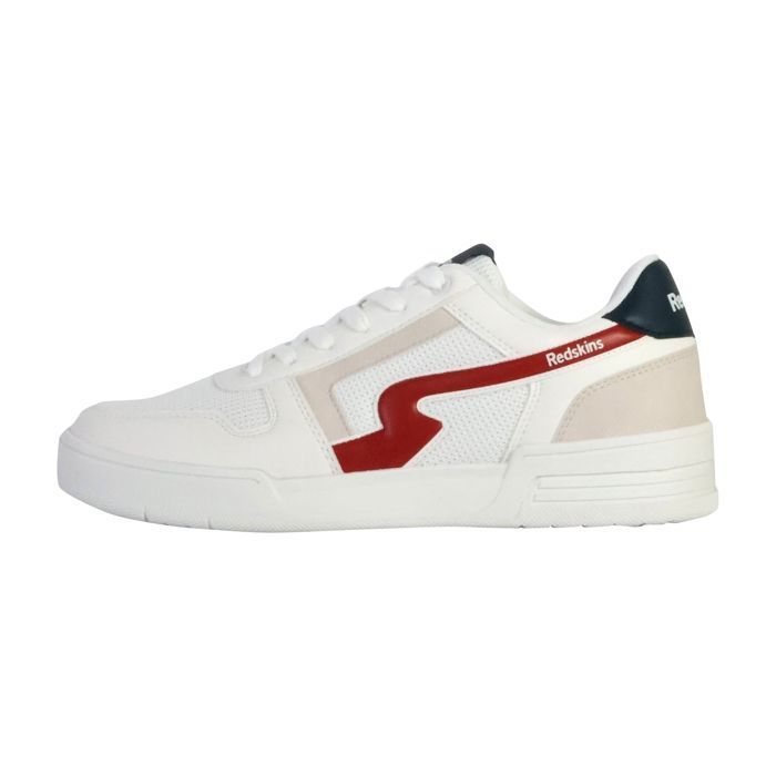 Redskins Basket à Lacets Redskins Finn - Blanc-Marine-Rouge