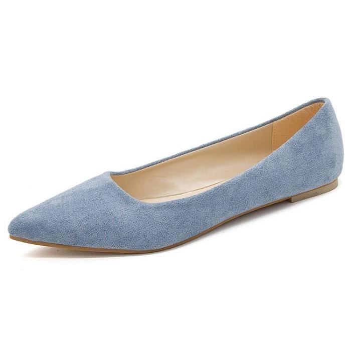 ballerine plate bout pointu