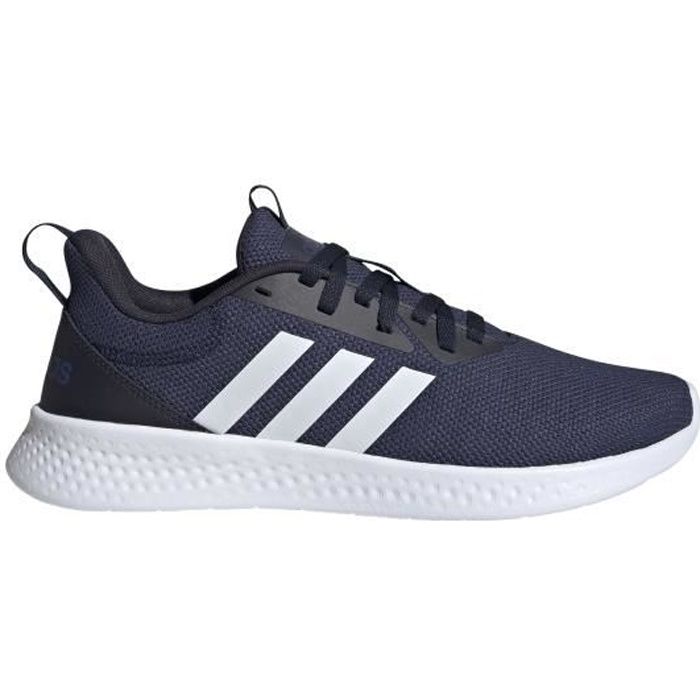 Chaussures de running ADIDAS Puremotion Homme Bleu marine blanc bleu indigo Famille de sport Running Cdiscount Sport