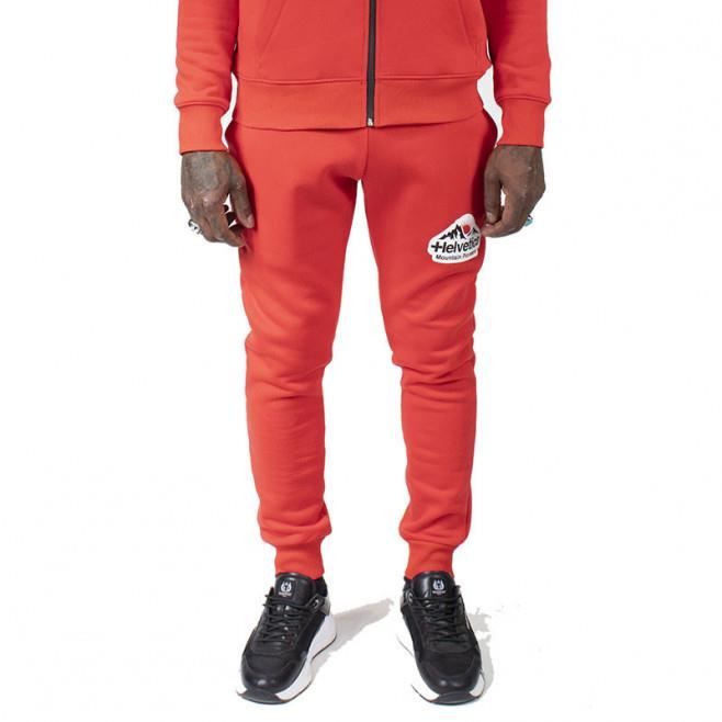 pantalon de survêtement - bram - helvetica - rouge - homme - multisport