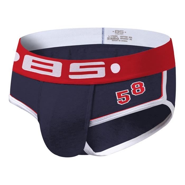Slip Homme Taille Basse En Coton Uni - Confortable, Respirant, Séchage Rapide, Sans étiquette - Grandes Tailles Disponibles - 9