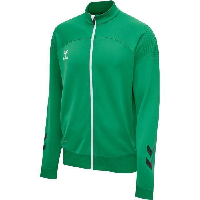 Veste zippée enfant Hummel hmlLEAD poly - vert/blanc Veste zippée enfant Hummel hmlLEAD poly - vert/blanc