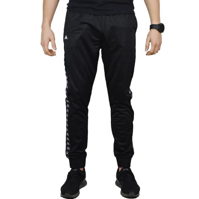 Pantalon d entrainement Kappa Jelge 310013 19 4006 pour homme Noir Respirant Sport Multisport Noir Cdiscount Sport