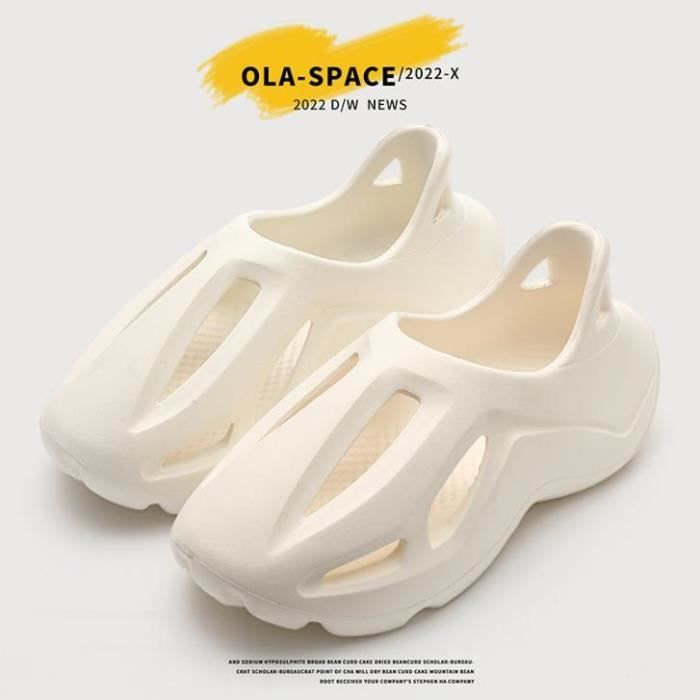 Sandales En Plastique Pour Adulte - Chaussures De Plage / Mer - Antidérapantes - Légères Et Pratiques - Unisexe - 2