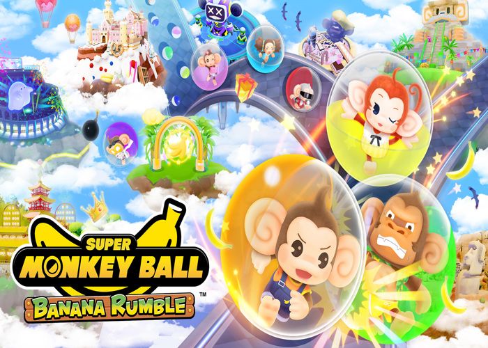 Jeu vidéo - NINTENDO - SUPER MONKEY BALL BANANA RUMBLE - Edition Standard - Arcade - PEGI 7+