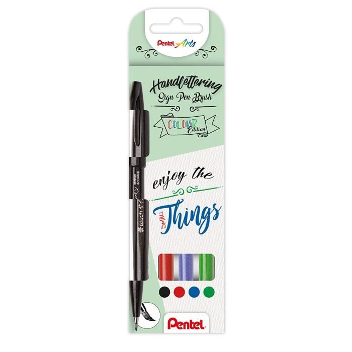 Stylos Technique Pentel Pointliner - Lot De 3 - Pointe 0.1mm - Encre Noire Résistante