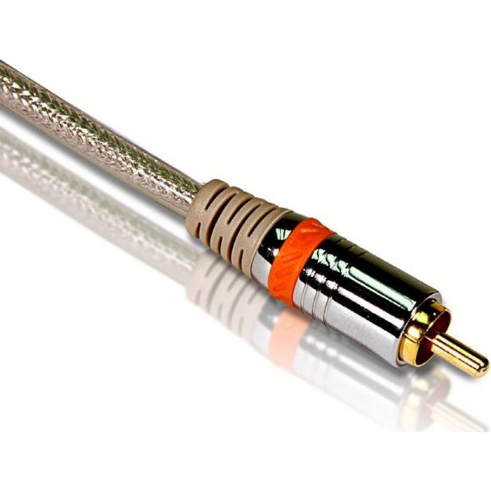 Philips câble coaxial audio numérique plaqu Cdiscount TV Son Photo