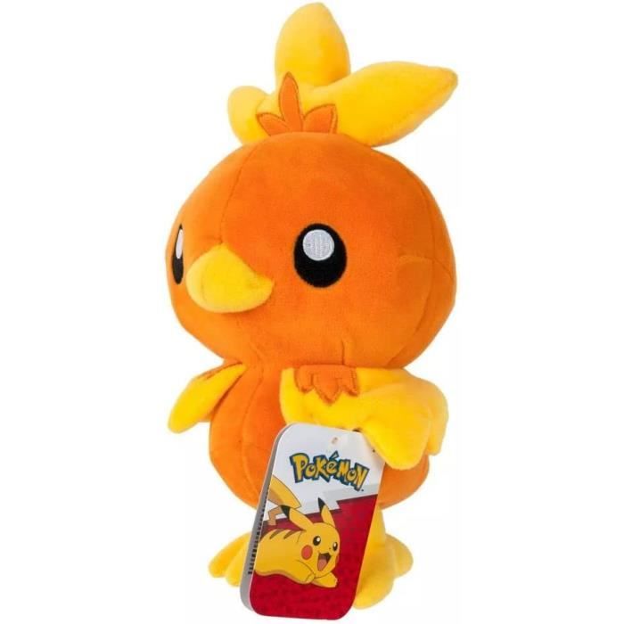 Peluche Pokemon Poussifeu 27 Cm Set Doudou Enfant 1 Carte Offerte