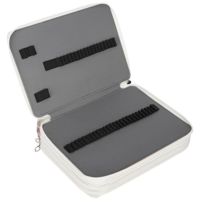 250 Slots Trousse à Crayons De Couleur Avec Fente Pour Crayons Stylos à