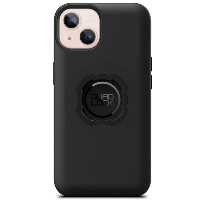 Coque de téléphone - QUAD LOCK - iPhone 13 - Résistante aux chocs - Mécanisme de verrouillage - Élégante