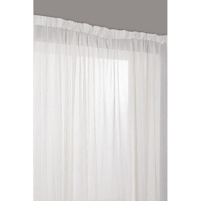 rideau ruflette grande largeur