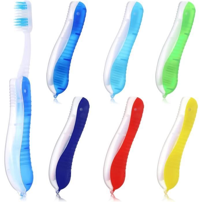 Porte-brosses à Dents Avec Couvercle étanche - 3 Emplacements - Pour Salle De Bain, Douche Ou Voyage - 4