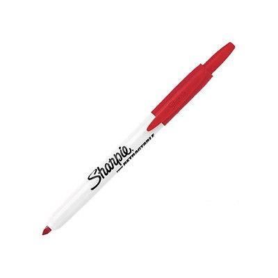 Sharpie Rouge SHARPIE - Marqueur à pointe rétractable rouge - Cdiscount Beaux-Arts et ...