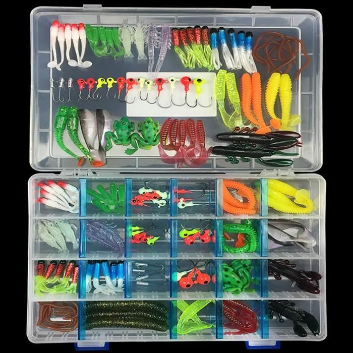 Lot Mixte De Leurres De Pêche - Crankbaits Poissons, Pêche Eau Douce, Multicolore - Occasion