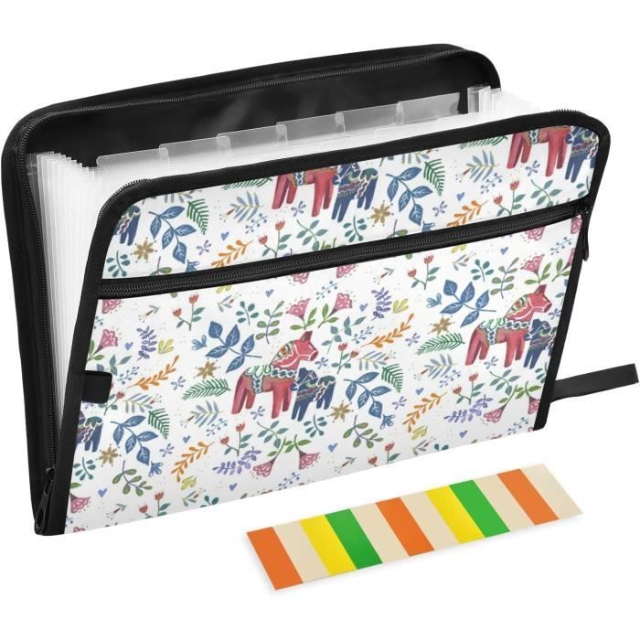 Livre Des Amis Miss Melody Depesche - 108 Pages Décorées, Motif Chevaux Or, 21x17.5cm