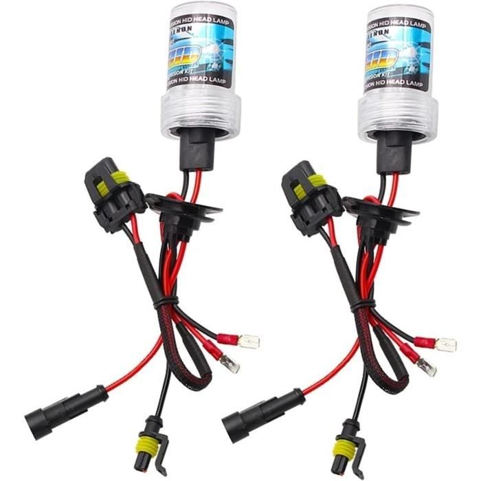 Coppia Di Lampade Xenon HID 55W 5000K – Luce Potente E Sicura Per I Tuoi Fari!