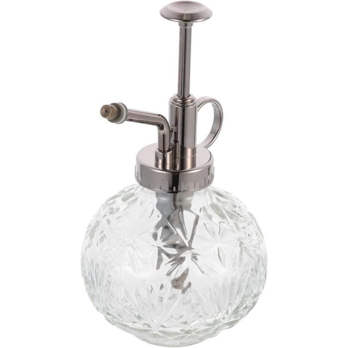 Brumisateur Verre Vert Doré Pulvérisateur En Verre Aebor Pour Plantes - 200 Ml, 16,5 Cm, Vert Et Doré, Arrosage Fin Intérieur/extérieur Vaporisateur 200 Ml Vert Doré